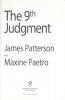 Cover image of The 9th judgment