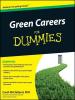 Cover image of Green careers for dummies