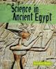Cover image of Science in ancient Egypt