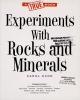 Cover image of Experiments with rocks and minerals