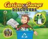 Cover image of Curious George discovers recycling