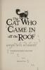 Cover image of The cat who came in off the roof