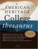 Cover image of The American heritage college thesaurus