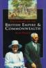 Cover image of Dictionary of the British Empire and Commonwealth