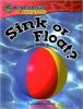 Cover image of Sink or float?