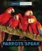 Cover image of When parrots speak