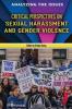 Cover image of Critical perspectives on sexual harassment and gender violence