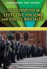 Cover image of Critical perspectives on effective policing and police brutality