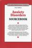 Cover image of Anxiety disorders sourcebook