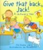 Cover image of Give that back, Jack!