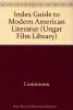 Cover image of Index guide to modern American literature and modern British literature