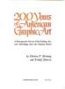 Cover image of 200 years of American graphic art