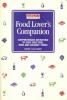 Cover image of The food lover's companion