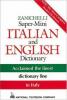 Cover image of Zanichelli super-mini Italian and English dictionary