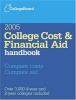 Cover image of College cost & financial aid handbook, 2005