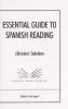 Cover image of Essential guide to Spanish reading