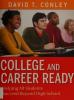 Cover image of College and career ready