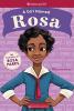 Cover image of A girl named Rosa