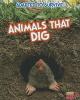 Cover image of Animals that dig