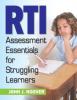 Cover image of RTI assessment essentials for struggling learners