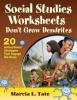 Cover image of Social studies worksheets don't grow dendrites