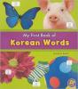 Cover image of My first book of Korean words