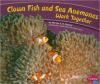 Cover image of Clown fish and sea anemones work together