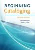 Cover image of Beginning cataloging