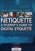 Cover image of Netiquette