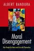 Cover image of Moral disengagement