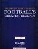 Cover image of Football's greatest records