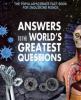 Cover image of Answers to the world's greatest questions