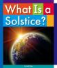 Cover image of What is a solstice?