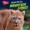 Cover image of Watch out for mountain lions!