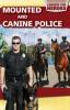 Cover image of Mounted and canine police