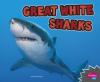 Cover image of Great white sharks