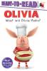 Cover image of What will Olivia make?