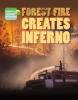 Cover image of Forest fire creates inferno