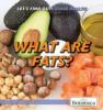 Cover image of What are fats?
