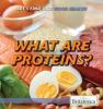 Cover image of What are proteins?