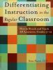Cover image of Differentiating instruction in the regular classroom