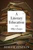 Cover image of A literary education