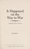 Cover image of It happened on the way to war