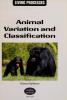 Cover image of Animal variation and classification
