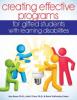 Cover image of Creating effective programs for gifted students with learning disabilities