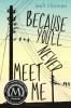 Cover image of Because you'll never meet me