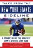 Cover image of Tales from the New York Giants sideline