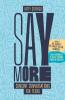 Cover image of Say more