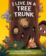 Cover image of I live in a tree trunk
