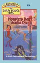 Cover image of Monsters don't scuba dive